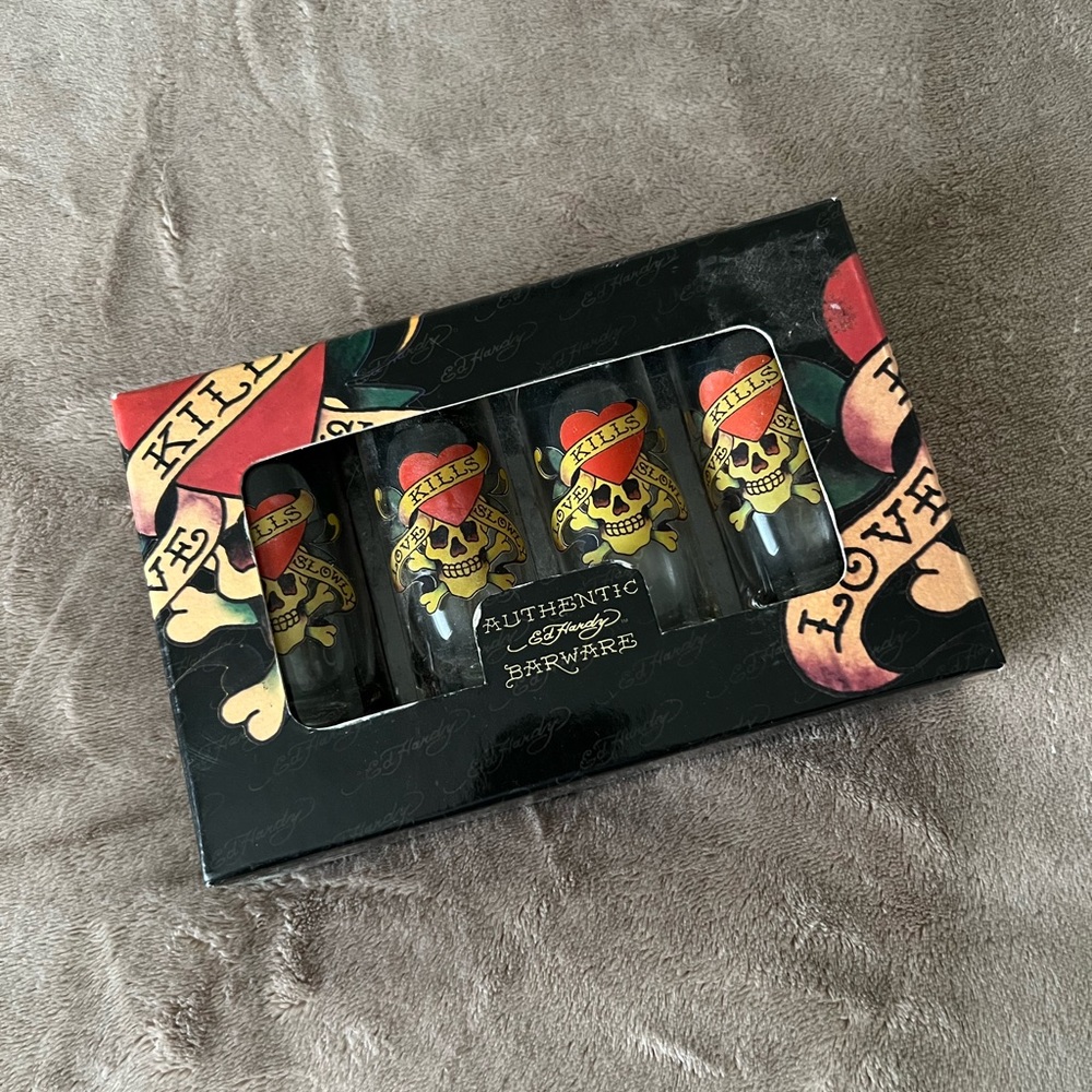 Ed Hardy Shot Glasses
